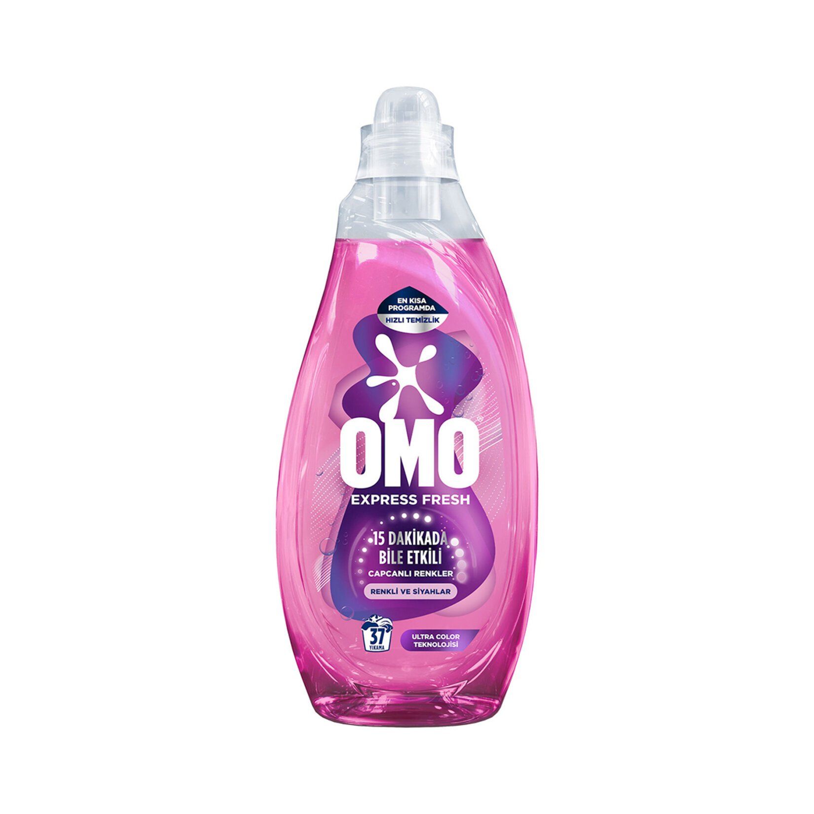 Omo Express Fresh Capcanlı Renkler Renkli Ve Siyahlar Sıvı Çamaşır Deterjanı 1480 ml