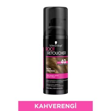 Schwarzkopf Root Retoucher Sprey Boya Kahverengi 120 ml