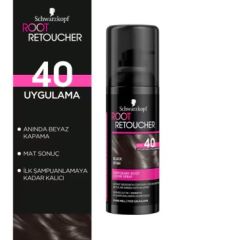 Schwarzkopf Root Retoucher Sprey Boya Siyah 120 ml