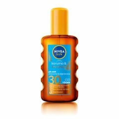 Nivea Sun SPF30 Koruma & Bronzluk Güneş Yağı 200 ml Sprey