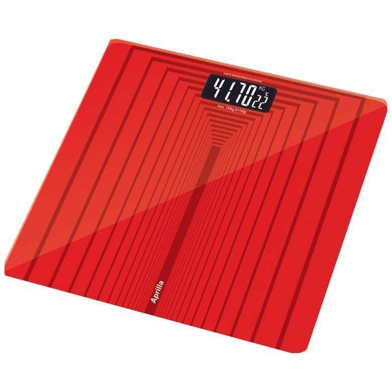 Aprilla ABS-1026 Dijital Baskül - Kırmızı