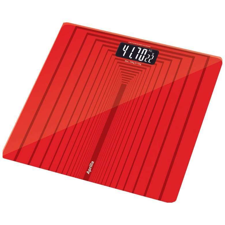 Aprilla ABS-1026 Dijital Baskül - Kırmızı