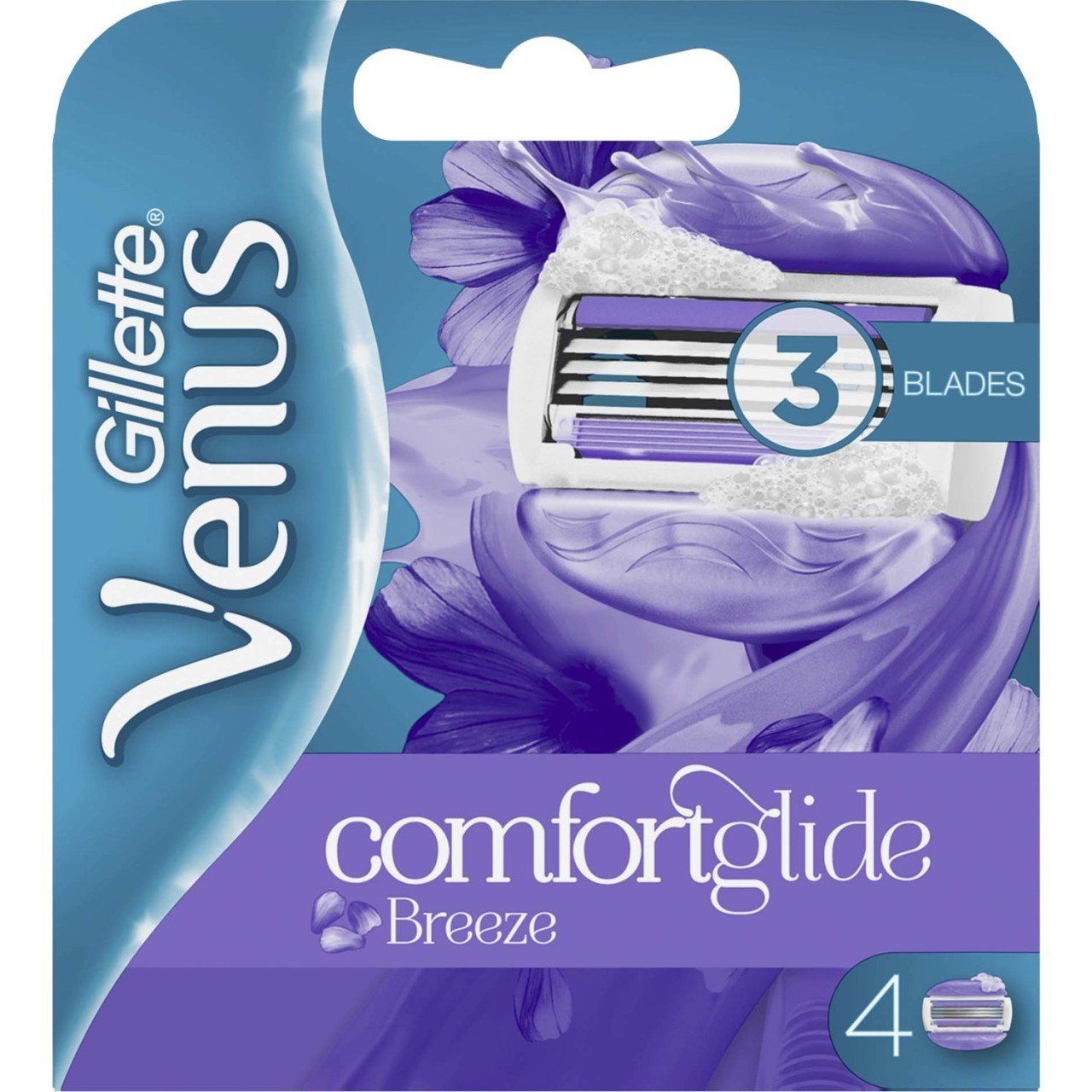 Gillette Venus Breeze Yedek Kadın Tıraş Bıçağı 4'lü