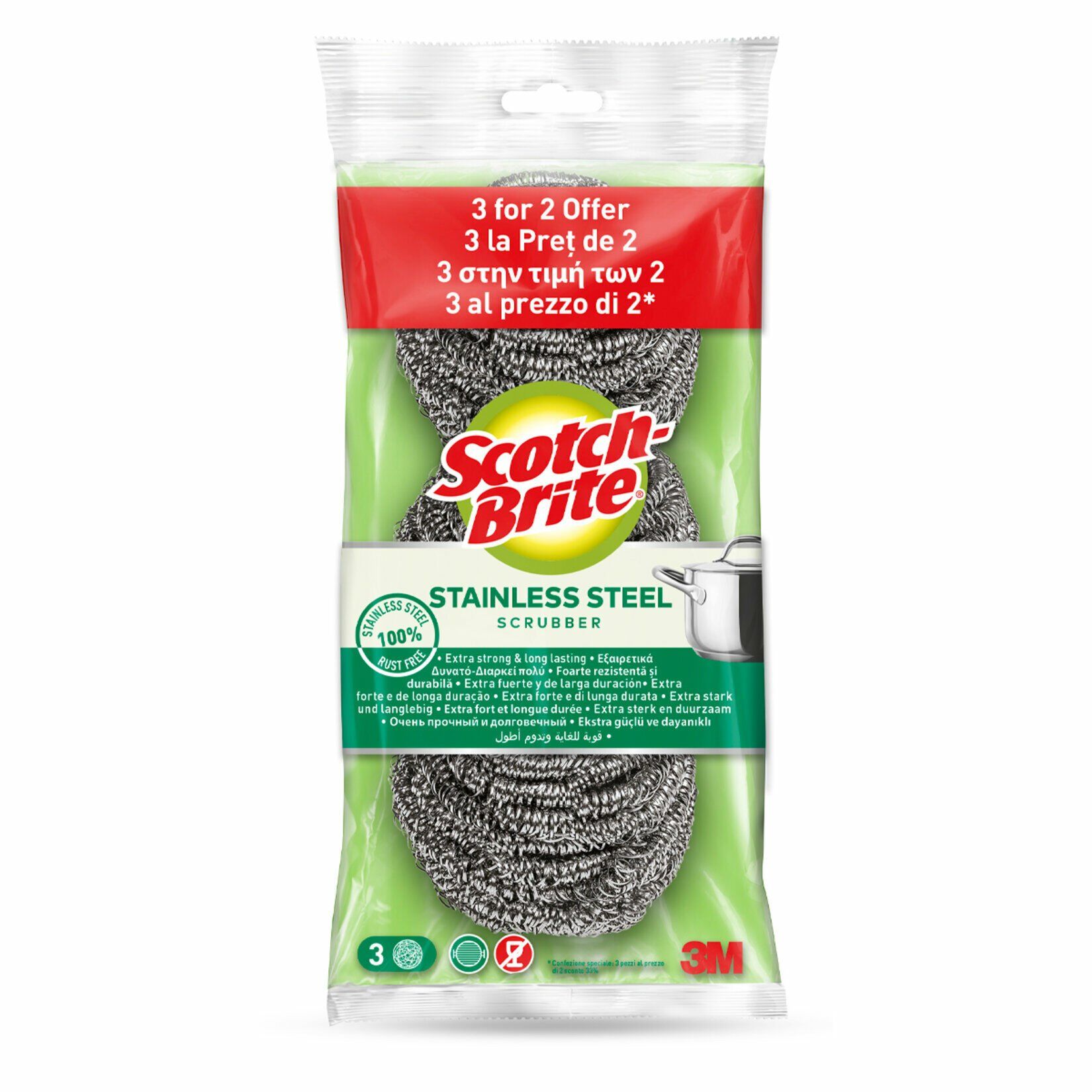 Scotch Brıte Ovma Teli 3'lü
